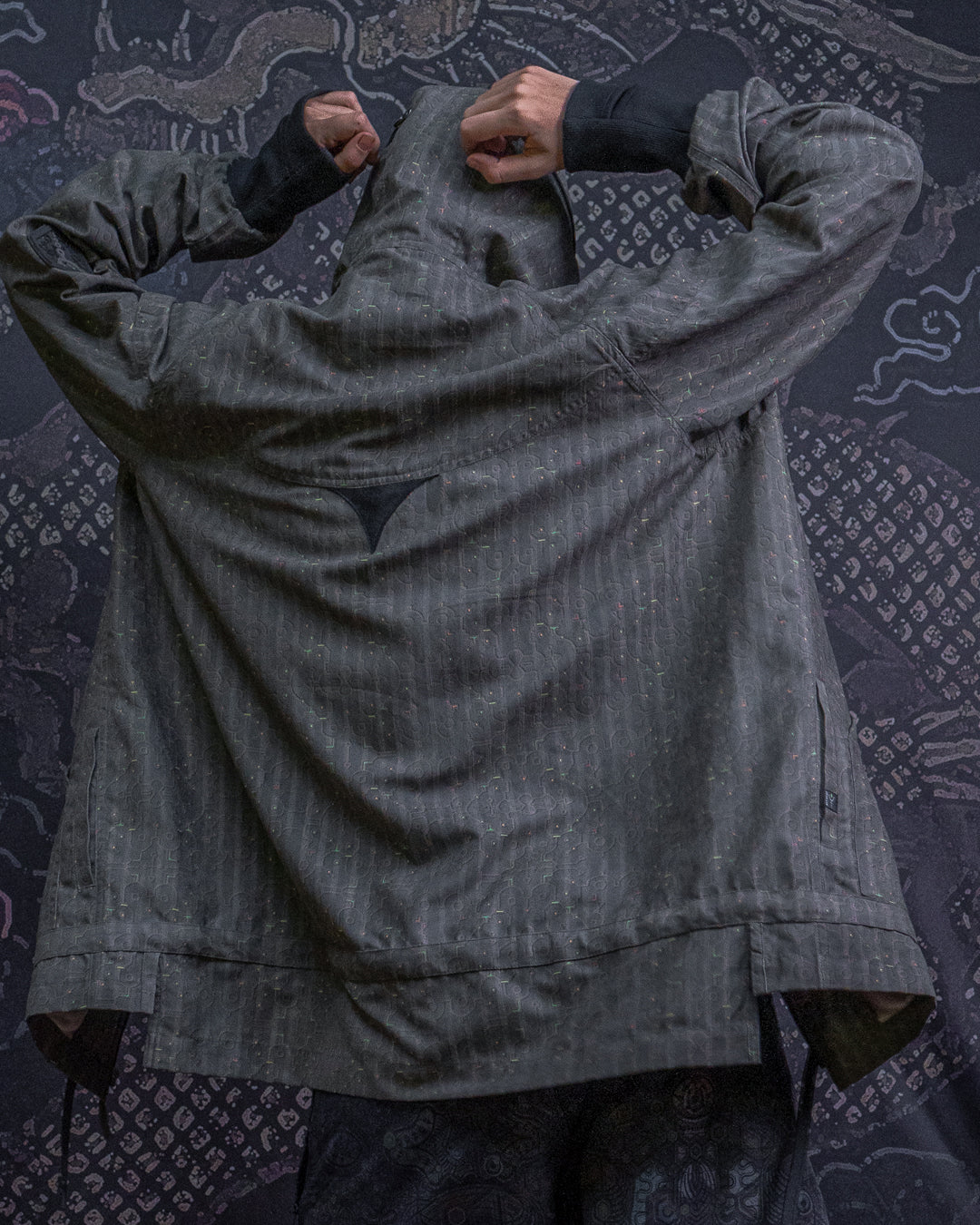 Hoodie Men / NEPTUNE Microfiber - REBIRTH OF IKARO Forest